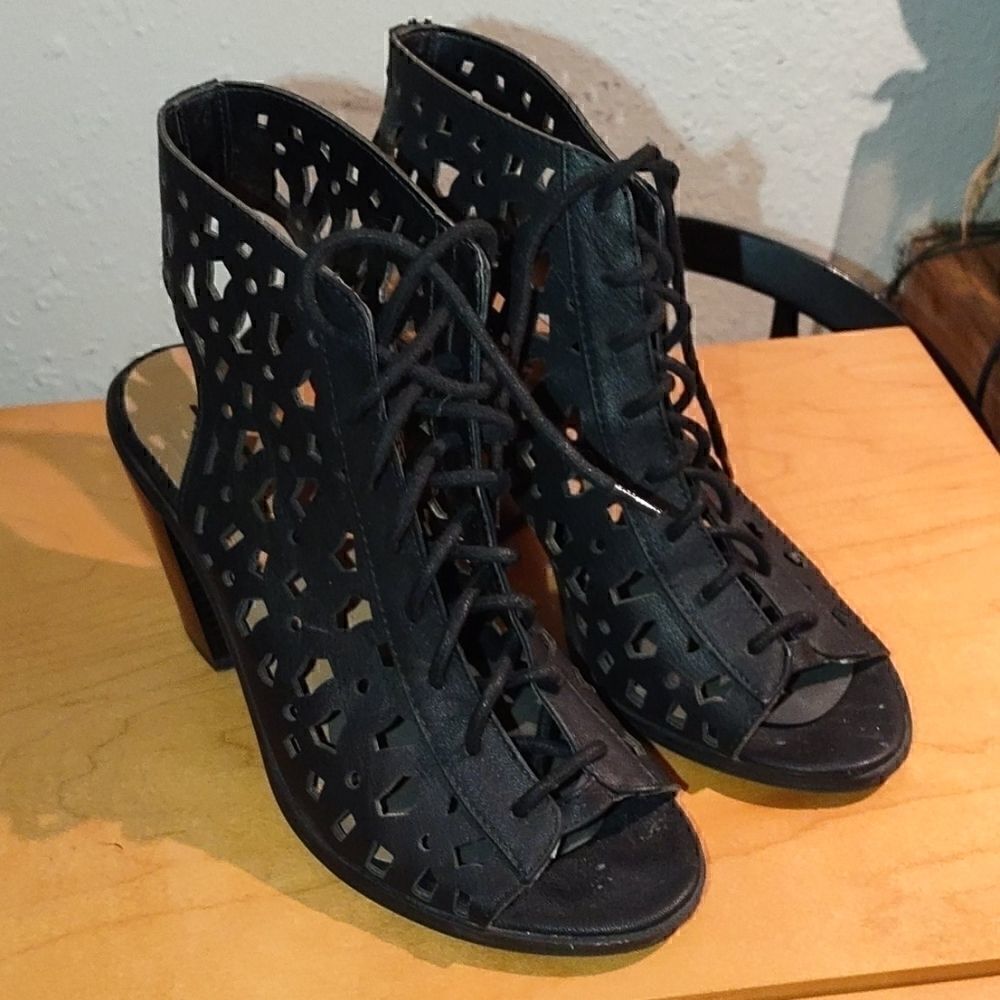 Soda Ankle Booties Sandals 